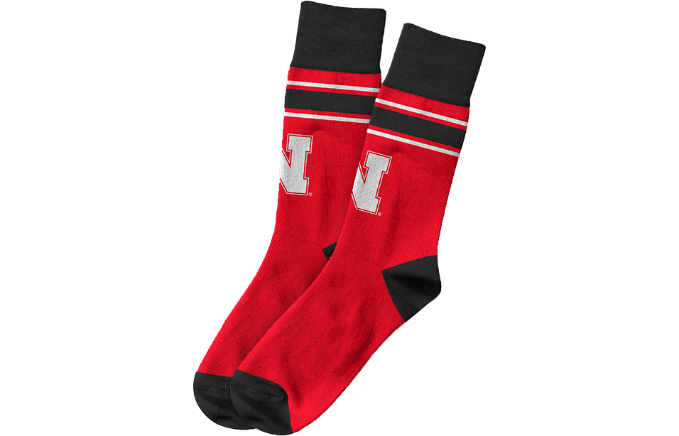 UNL Socks Image