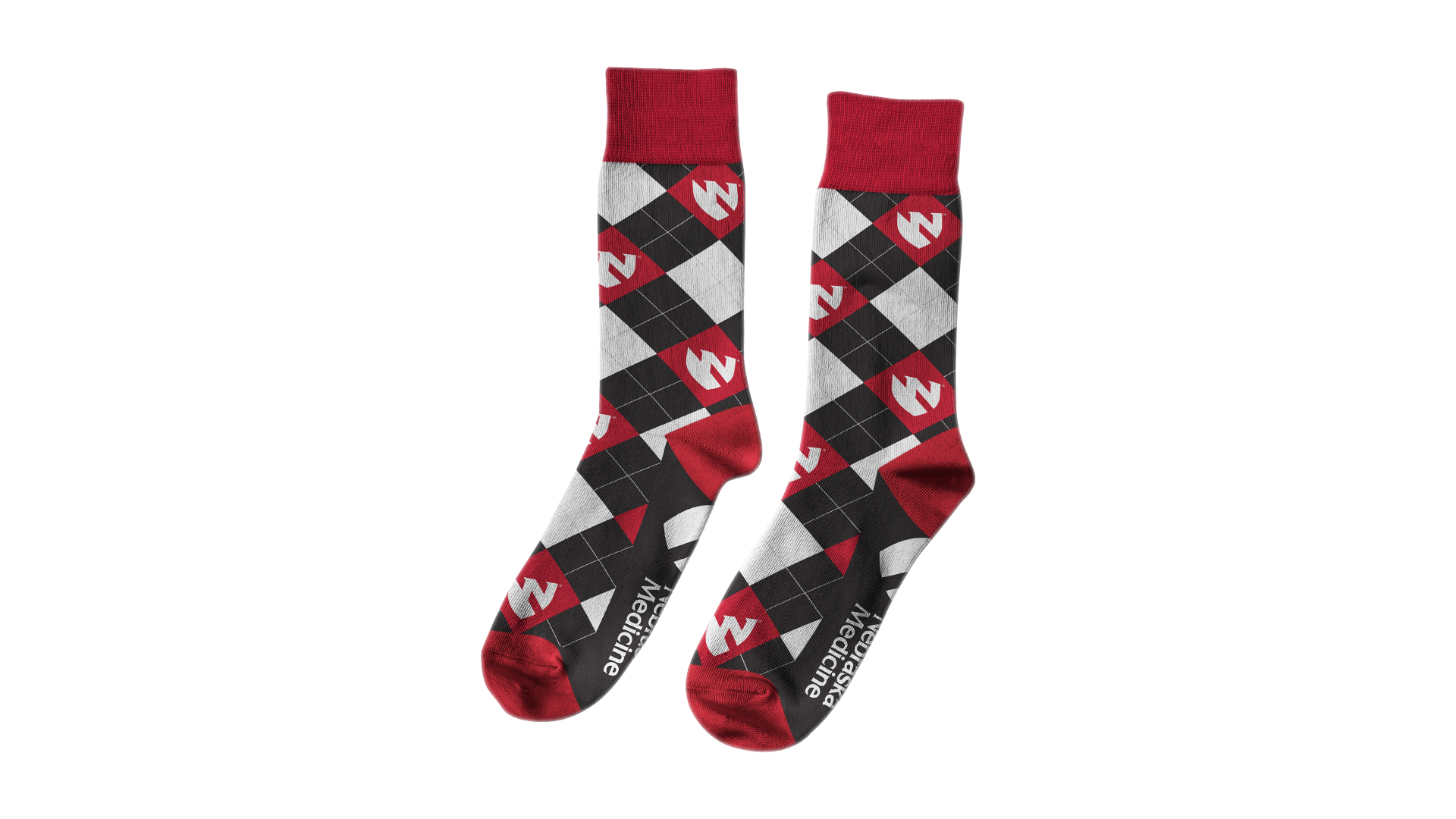 UNMC Nebraska Medicine socks